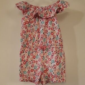 Healthtex Colorful Floral Romper Sz 2T